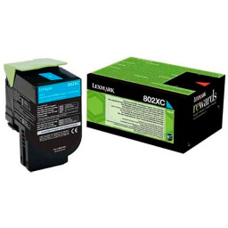 Toner LEXMARK #802XC cian CX510 4.000p. 