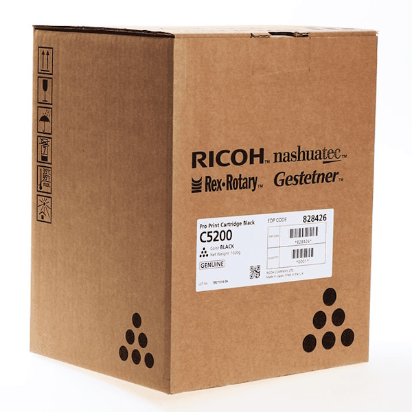 Toner RICOH Pro C5200 C5210 Black 33.000p. Toner RICOH Pro C5200 C5210 Black 33.000p.