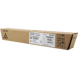 Toner RICOH Aficio MP C2551 negro MPC2051 C2551 10.000p. (842061/841587) Toner RICOH Aficio MP C2551 negro MPC2051 C2551 10.000p. (842061/841587)