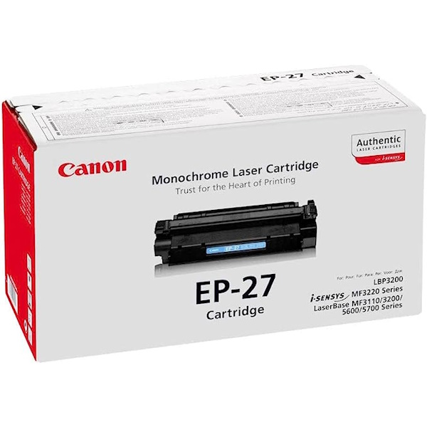 Toner CANON EP-27 LBP3200 MF3110 MF3220 MF5630 MF5650 MF5750 2.500p.