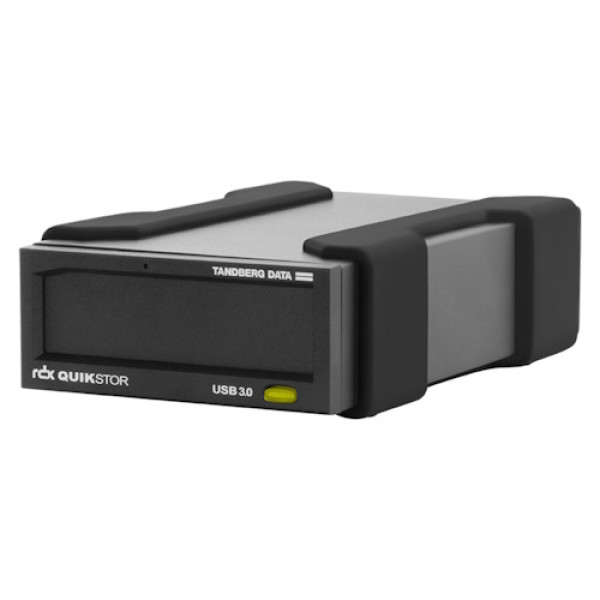 TANDBERG RDX QuikStor external drive USB 3.0 dock (unidad externa) conexión USB-A / USB-C
