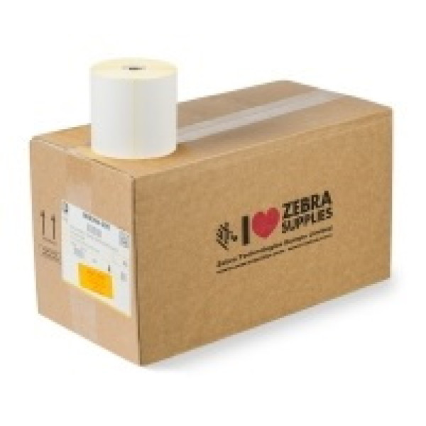 (12) Rollos etiquetas ZEBRA Z-Perform 1000T core25mm 102x64mm 12x1100et (requiere ribbon)