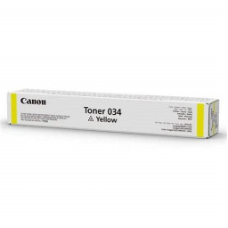 Toner CANON 034Y: I-Sensys MF810 ImR. C1200 amaril C1120 series 7.500p.