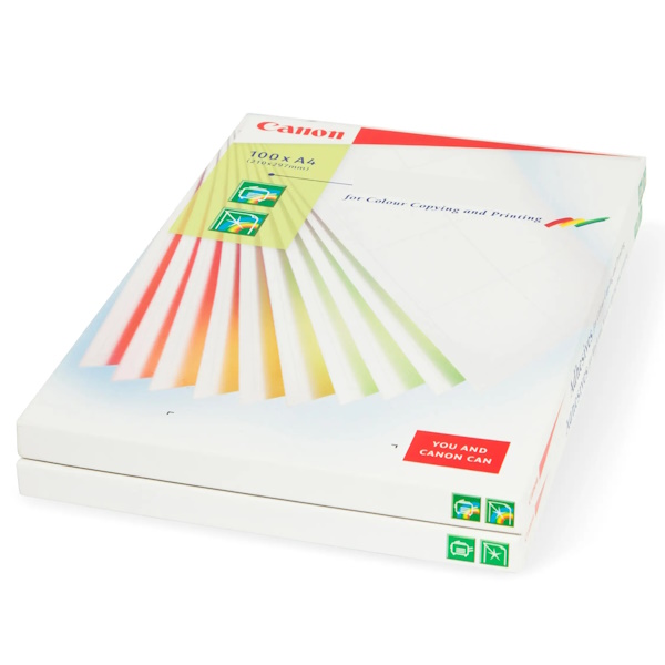 CANON Poliéster POL130 blanco opaco 100A4 120µm CANON Poliéster POL130 blanco opaco 100A4 120µm