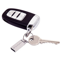 VERBATIM Metal Executive Silver USB 2.0 32GB Lectura 12Mb/s, Escritura 5Mb/s