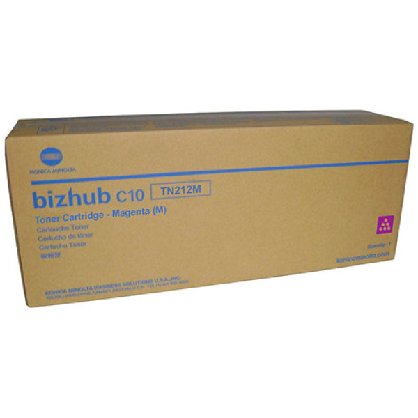 Toner KONICA-MINOLTA TN212M:  Bizhub C10P magenta 4.500p.