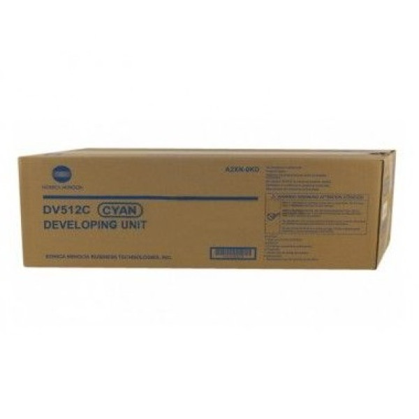 Developer KONICA-MINOLTA DV-512C Cyan Bizhub C224 C284 C454  600.000p.