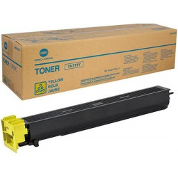 Toner KONICA-MINOLTA TN711Y: BizHub 654e Yellow Standar
