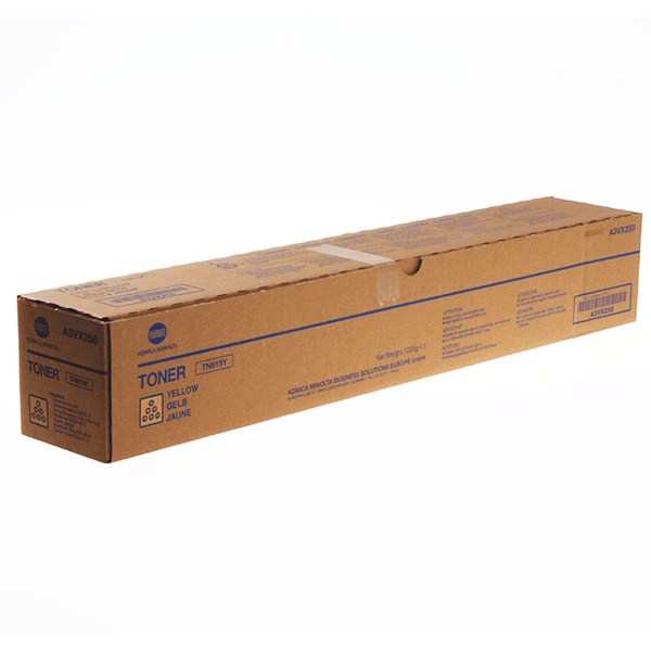 Toner KONICA-MINOLTA TN619Y amarillo Bizhub 1060 1070 (A3VX25H) 78.000p.