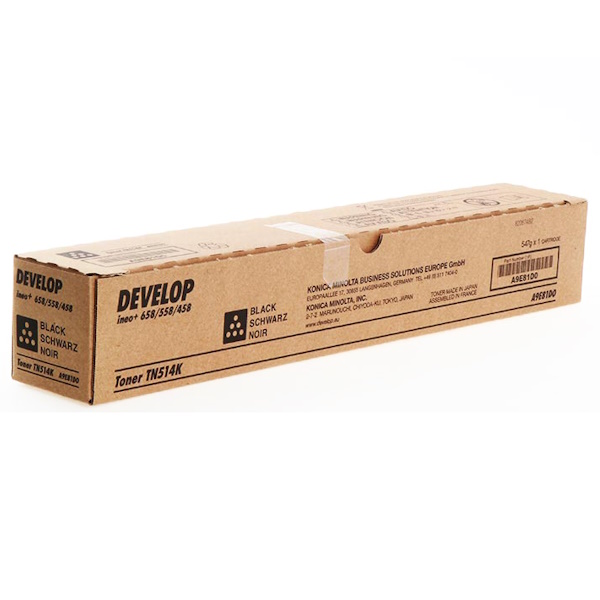Toner DEVELOP TN514BK: Ineo 458 558 658 negro 28.000p.