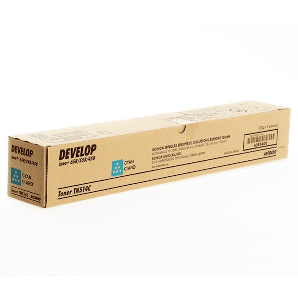 Toner DEVELOP TN514C: Ineo 458 558 658 cyan 26.000p.