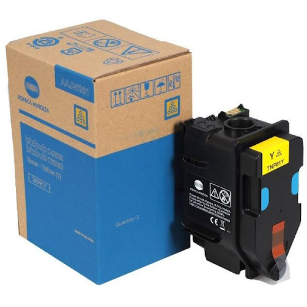 Toner KONICA-MINOLTA TNP81 Yellow Bizhub C3300i C4000i  13.000p.