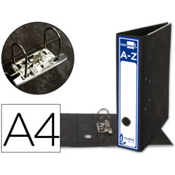 Archivador AZ LIDERPAPEL de palanca DIN A4 Classic Blue lomo 80mm sin rado,