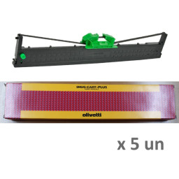 (5) Cinta OLIVETTI SNUG-CART-PLUS PR2 10MC fabric indeleble (original)