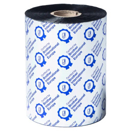 (6) Ribbon BROTHER t/ter. 110mm x 600m. (industr) resina estándar para TJ4420 TJ4520