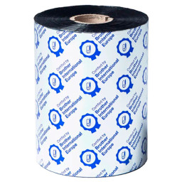 (6) Ribbons BROTHER t/ter. 110mm x 600m. cera/resina estándar  TJ4420 TJ4422 TJ4520 TJ4522