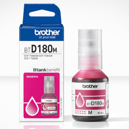 Botella tinta BROTHER D180M magenta DCT-T580 DCT-T780  5.000p.