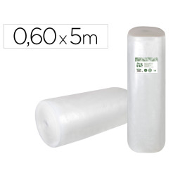Plastico burbuja LIDERPAPEL 0.60 x 5 m. ecouse -Plastico Reciclado