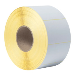 (4) Rollos etiq.BROTHER t/ter.prec.102x74mm 2940et mate indust. TJ4020 TJ4021 TJ4120 TJ4121
