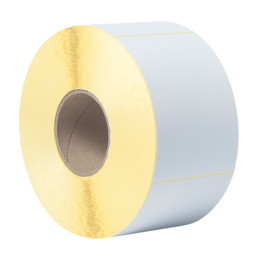 (4) Rollos etiq.BROTHER t/ter.prec.102x150mm 1500e mate indust. TJ4020 TJ4021 TJ4120 TJ4121