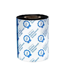 (12) Ribbons BROTHER t/ter. 80mm x 300m. cera estándar para TD4420 TD4520 TD4650 TD4750