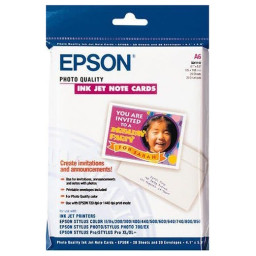 Tarjeta EPSON especial HQ 20A6 * Inkjet cards photo A6