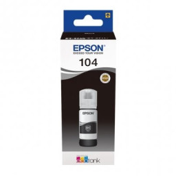 EPSON 104 EcoTank black ink bottle 70ml. EcoTank ET2710 ET2711 ET4800