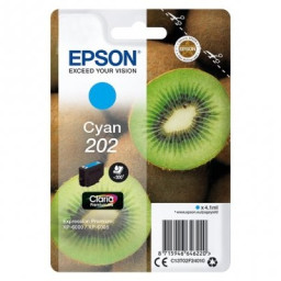 C.t.EPSON #202 cián 4,1ml XP6000 XP6005 (kiwi) Cyan