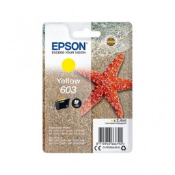 C.t.EPSON #603 XP2100 XP3100 XP4100 WF2830 WF3835 WF2850 (estrella de mar) amarillo