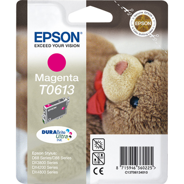 C.t.EPSON DX3800 DX3850 DX4200  magenta DX4800 D68 D88 (osito peluche) **BLISTER ALARMA**