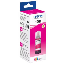 C.t. EPSON 108 M EcoTank magenta ink bottle EcoTank L8050 L8100 L18050 70ml