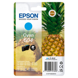 C.t. EPSON 604 cyan (piña) XP2200 XP3200 XP4200 WF2910DWF 2,4ml