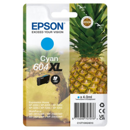 C.t. EPSON 604XL cyan (piña) XP2200 XP3200 XP4200 WF2910DWF 4ml