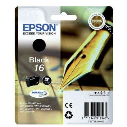 C.t.EPSON #16 WF2540 WF2530 WF2520  cian WF2510 WF2010 WF2630 (pluma escritura)
