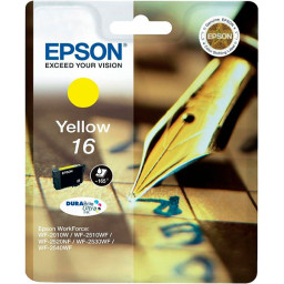 C.t.EPSON #16 WF2540 WF2530 WF2520  amarillo WF2510 WF2010 WF2630 (pluma escritura)