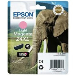 C.t.EPSON #24XL XP600 XP605 XP705 XP805 magenclaro 740p. alta capacidad (elefante)