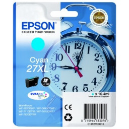 C.t.EPSON #27XL cian WF3620 WF3640 WF7110 WF7610 WF7620 (despertador) alta capacidad