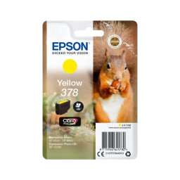 C.t.EPSON #378 XP8500 amarillo Claria Photo HD 360p (ardilla)