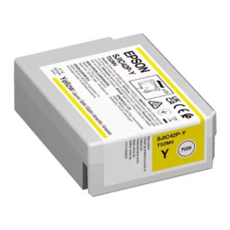 Ct. EPSON T52M1 ColorWorks C4000e amarillo SJIC42P(Y)