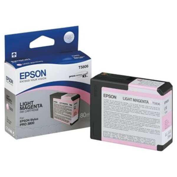 C.t.EPSON T5806 St-Pro3800 magenta claro 80ml.
