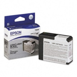 C.t.EPSON T5809 St-Pro3800 3880 gris claro 80ml.