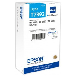 C.t.EPSON #T7892 XXL cian WF5110 WF5190 WF5620 WF5690 4.000p. #PROMO#