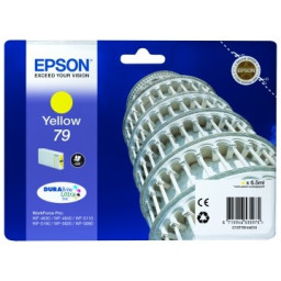 C.t. EPSON #79 amarillo WorkForce Pro WF 5xxx WF4630 WF4640 WF5110 WF5190 WF5620 WF5690 (T.Pisa)