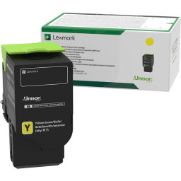Toner LEXMARK C2425 C2535 MC2425 MC2535 MC2640  2.300p. amarillo Alta capacidad