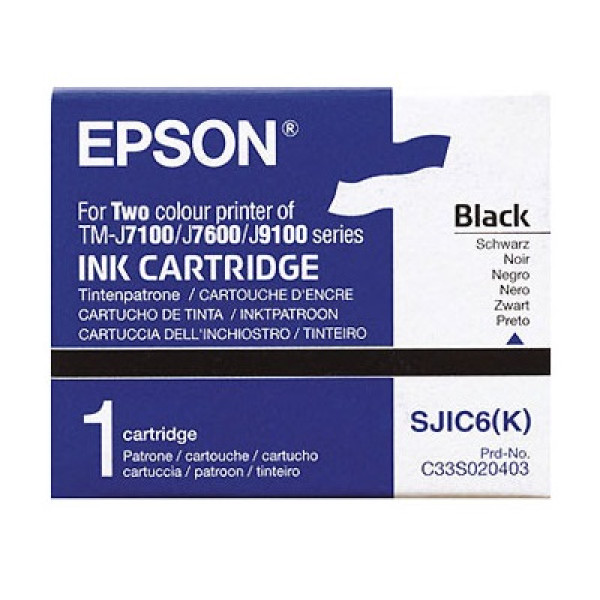 C.t.EPSON TM-J7100 7600 negro SJIC6K - SJIC6(K)
