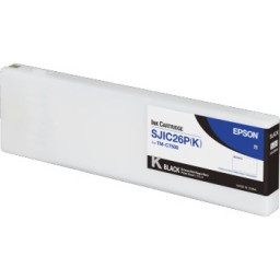 Ct. EPSON ColorWorks C7500 negro SJIC26P(K) DURABrite Ultra (papel mate) 295ml