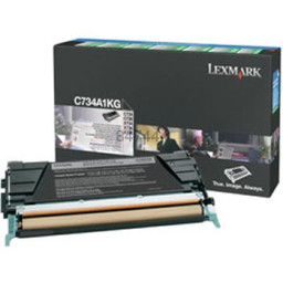 Toner LEXMARK C734 C736 X734 X736 X738 negro 8.000p. Return