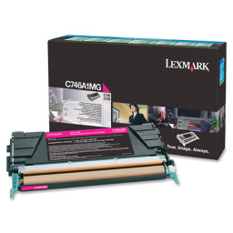 Toner LEXMARK C746 C748 magenta 7.000p. Return