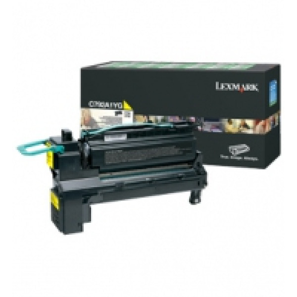 Toner LEXMARK C792 X792 amarillo 6.000p. Return