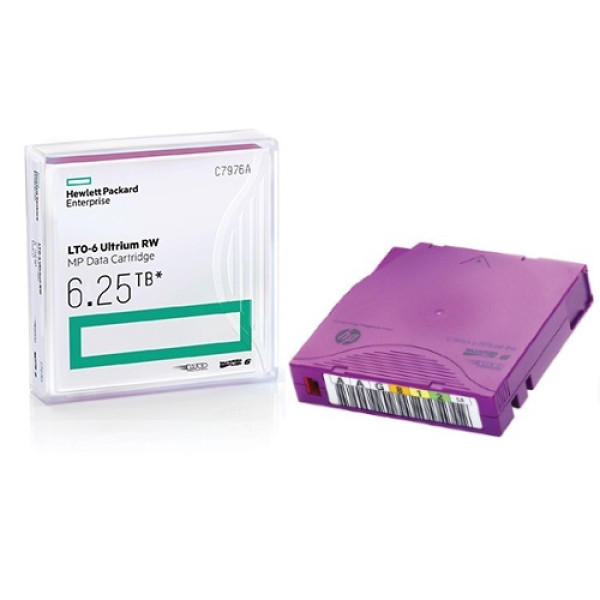 DC HPE Ultrium LTO-6 (MP) etiquetado 2,5TB/6,25TB secuencia a medida